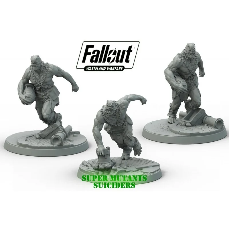 Jeu de plateau Fallout ww super mutants suiciders