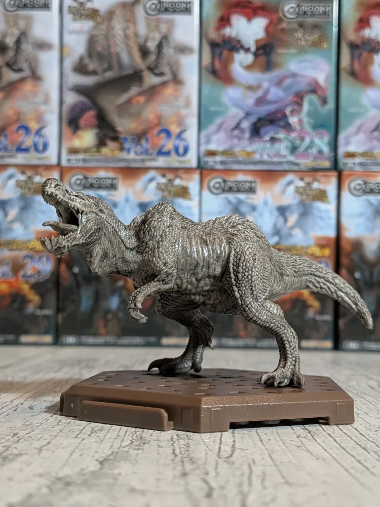 Capcom Builder – Figurine – CFB Stone Edition Vol. 1 – Monster Hunter World – Anjanath – (~10cm)