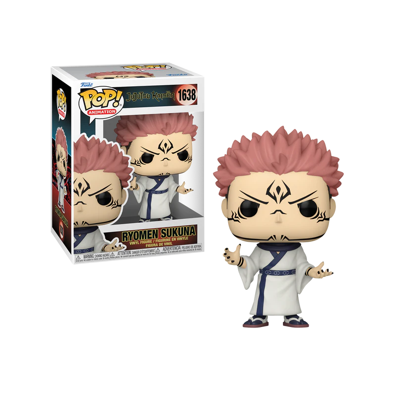 Figurine Pop JUJUTSU KAISEN - POP Animation N° 1638 - Sukuna