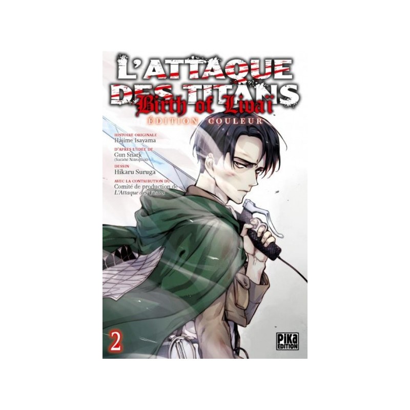 L'Attaque Des Titans - Birth Of Livaï - Édition Couleur Tome 2