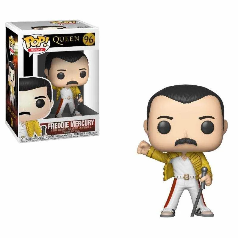 Figurine Pop Queen POP! Rocks Vinyl Figurine Freddy Mercury Wembley 1986 9 cm