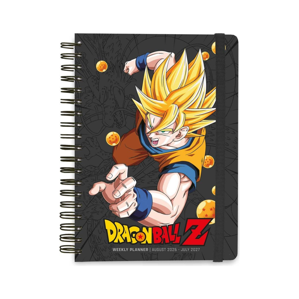 Dragon Ball agenda scolaire hebdomadaire 2026/2027 A5