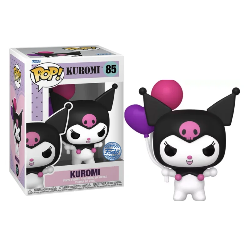 Figurine Pop HELLO KITTY - POP Sanrio N°85 - Kuromi (Balloons)