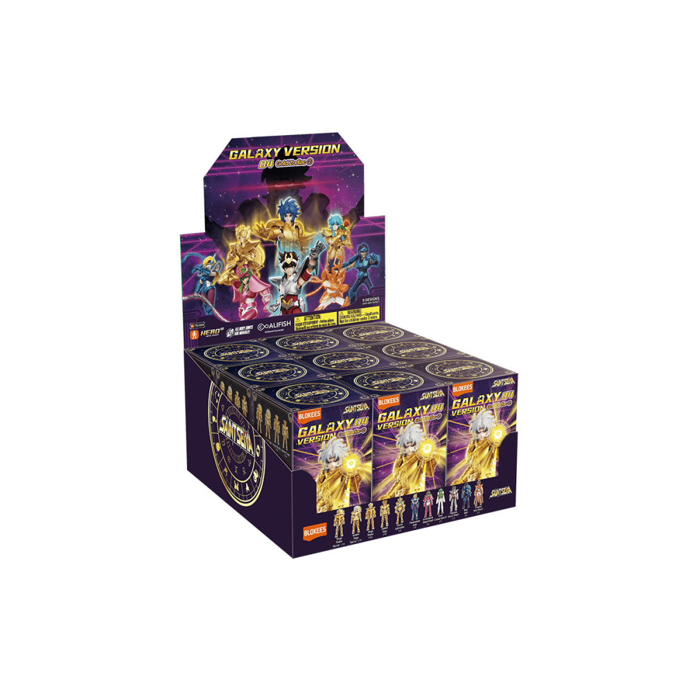 Saint Seiya Blokees Galaxy Version 04 Asst 9pcs Gold Zodiac