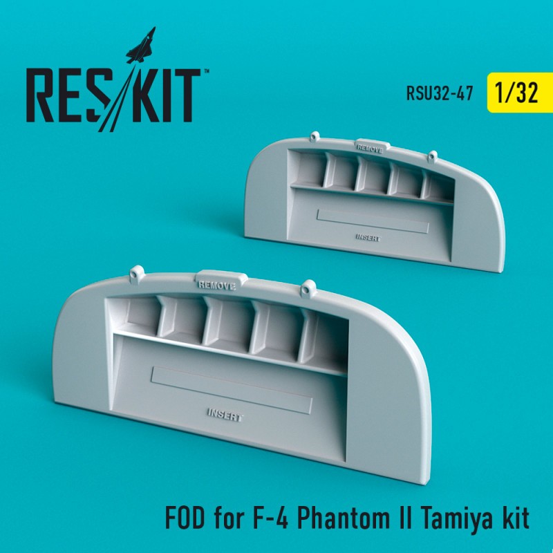 FOD pour McDonnell F-4 Phantom II (conçu pour être utilisé avec les kits Tamiya) [F-4J F-4EJ F-4E F-4C/F-4D]