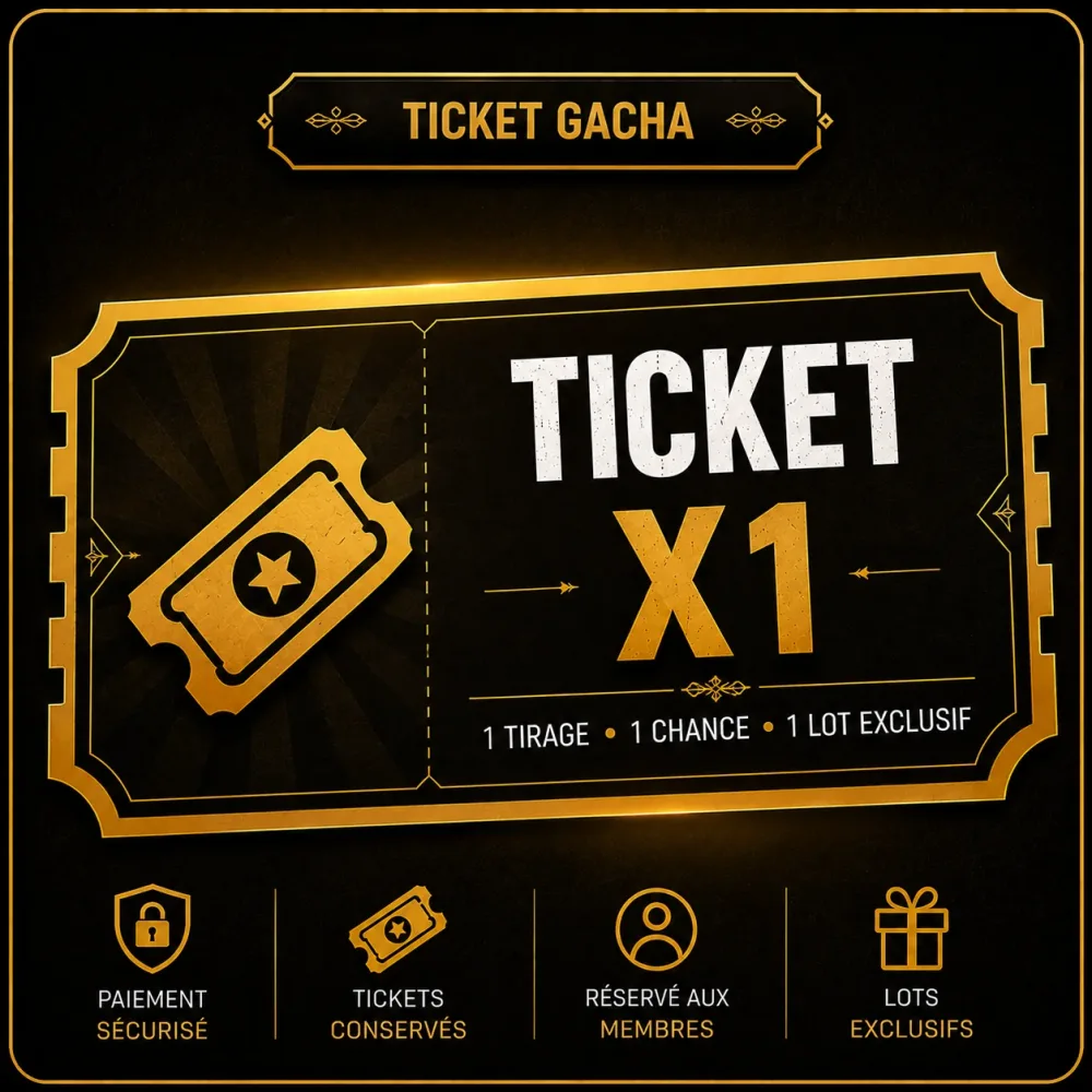 Gacha Ticket x1 – 1 Guaranteed Pull