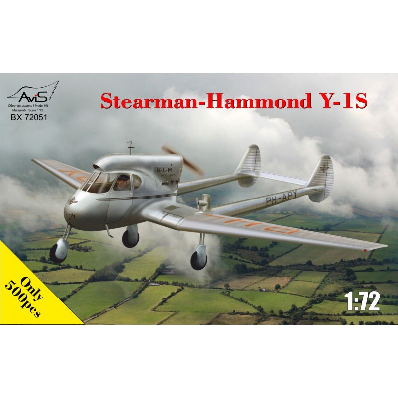 Maquette Stearman-Hammond I-1S 'KLM Hollande'