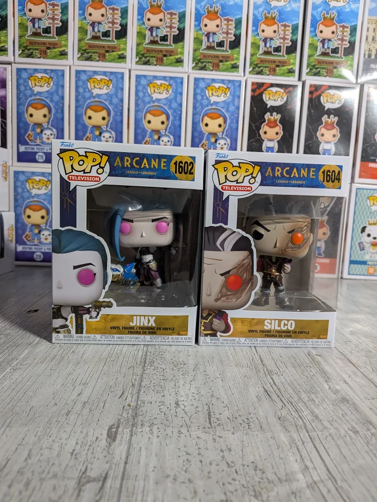 Arcane – Jinx & Silco (Bundle) – Funko Pop!
