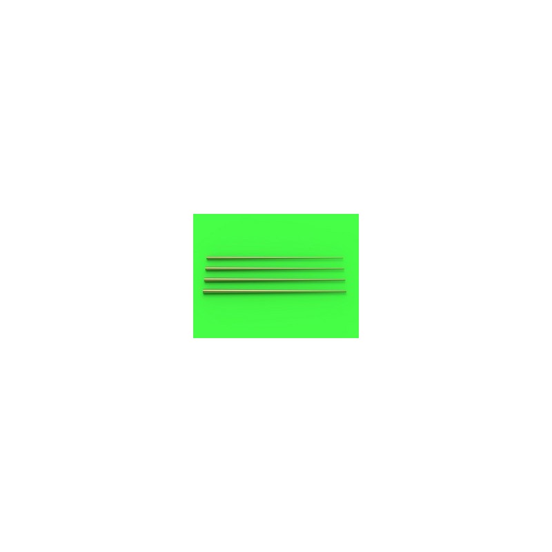 Jeu de mâts coniques universels No2 (longueur 60mm chacun, diamètres 0,4/1,4mm; 0,5/1,6mm; 0,6/1,8mm; 0,7/2mm)