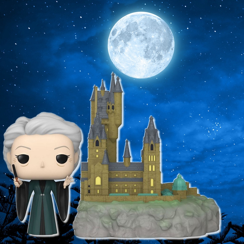 HARRY POTTER Minerva McGonagall, & Hogwarts Funko – Figurine