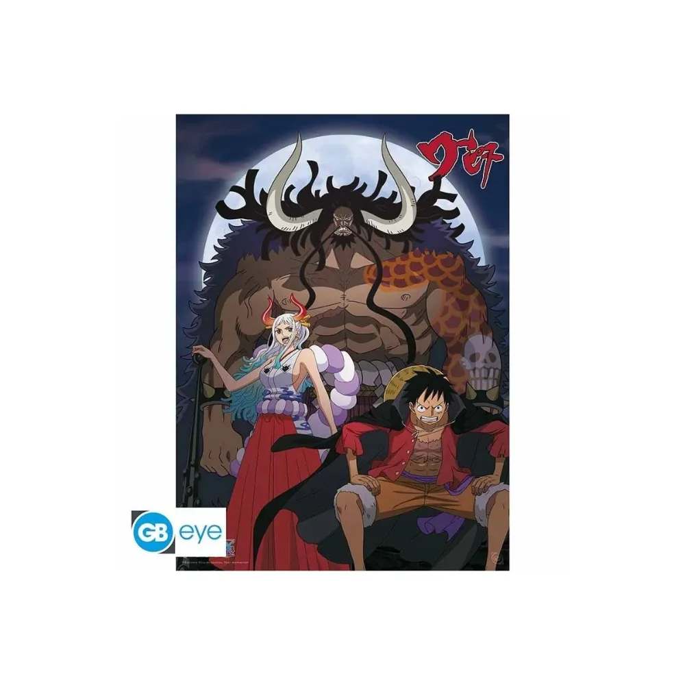 Poster One Piece - Yamato et Luffy versus Kaido