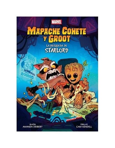 MARVEL Scholastic. Mapache Cohete y Groot: la Busqueda de Starlord – Comic