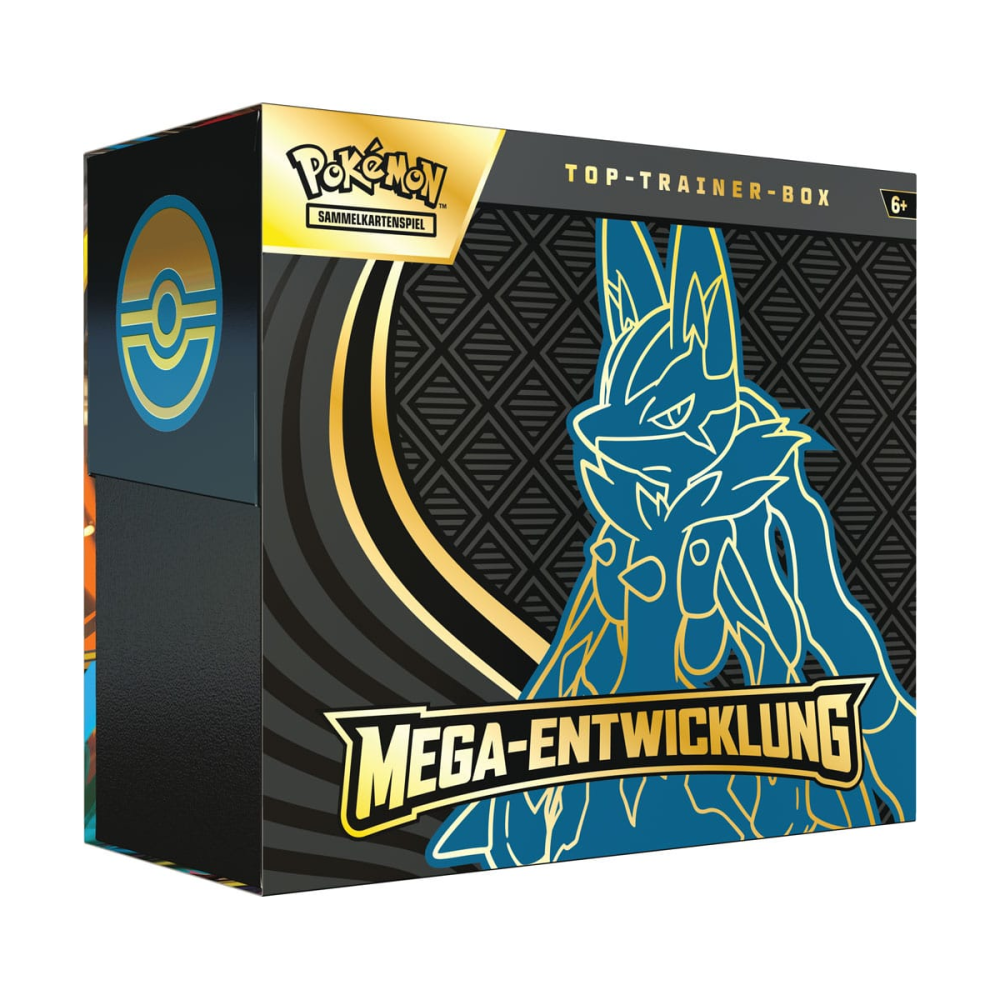 Pokémon - ME01 Mega-Entwicklung Top Trainer Box Lucario *ALLEMAND*