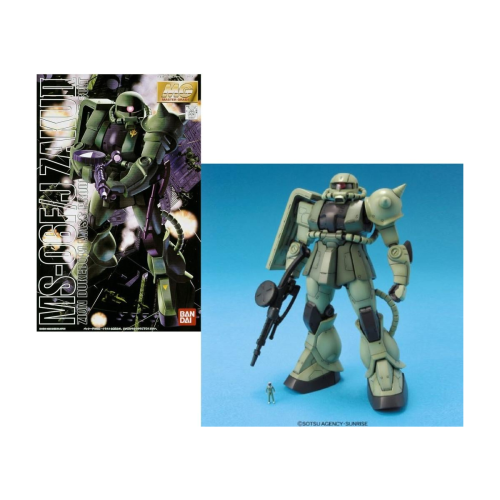 Gunpla GUNDAM - MG 1/100 MS-06F/J Zaku II - Model Kit