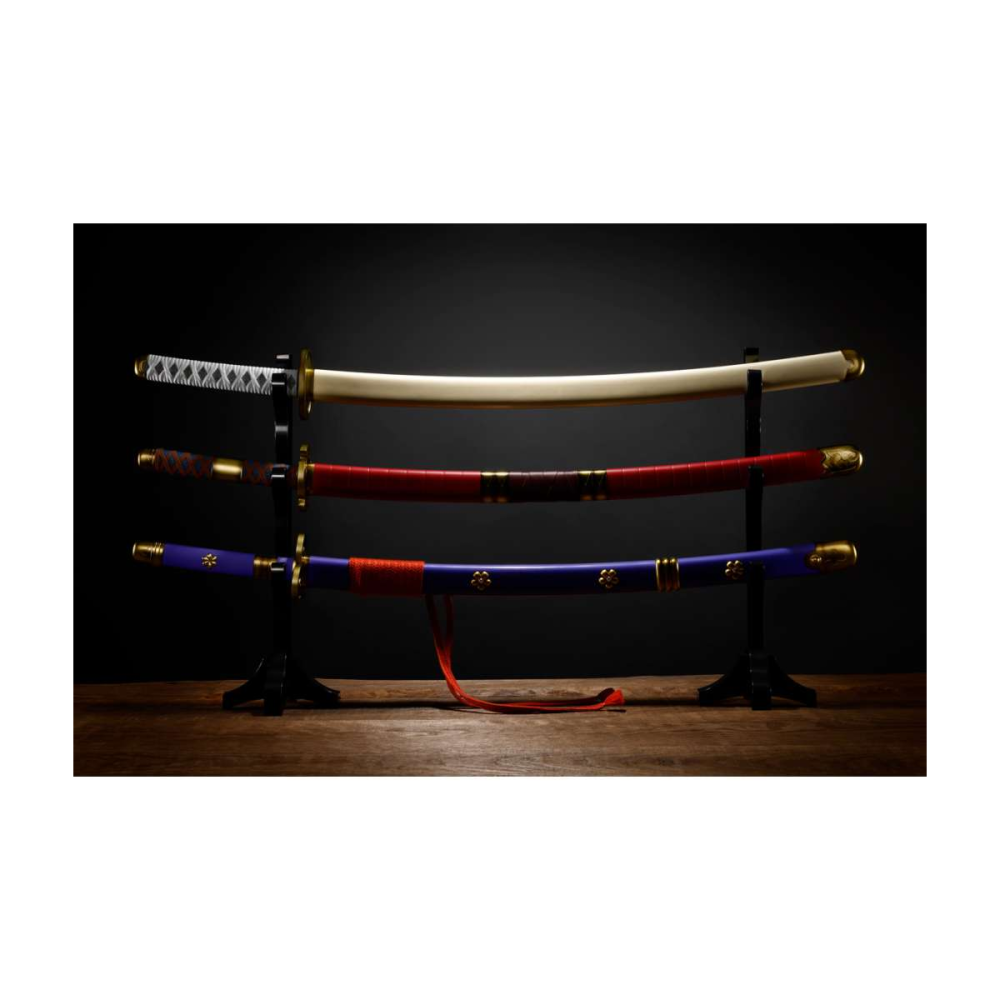 Réplique 1/1 One Piece - Roronoa Zoro 3 Sword Style Proplica Set