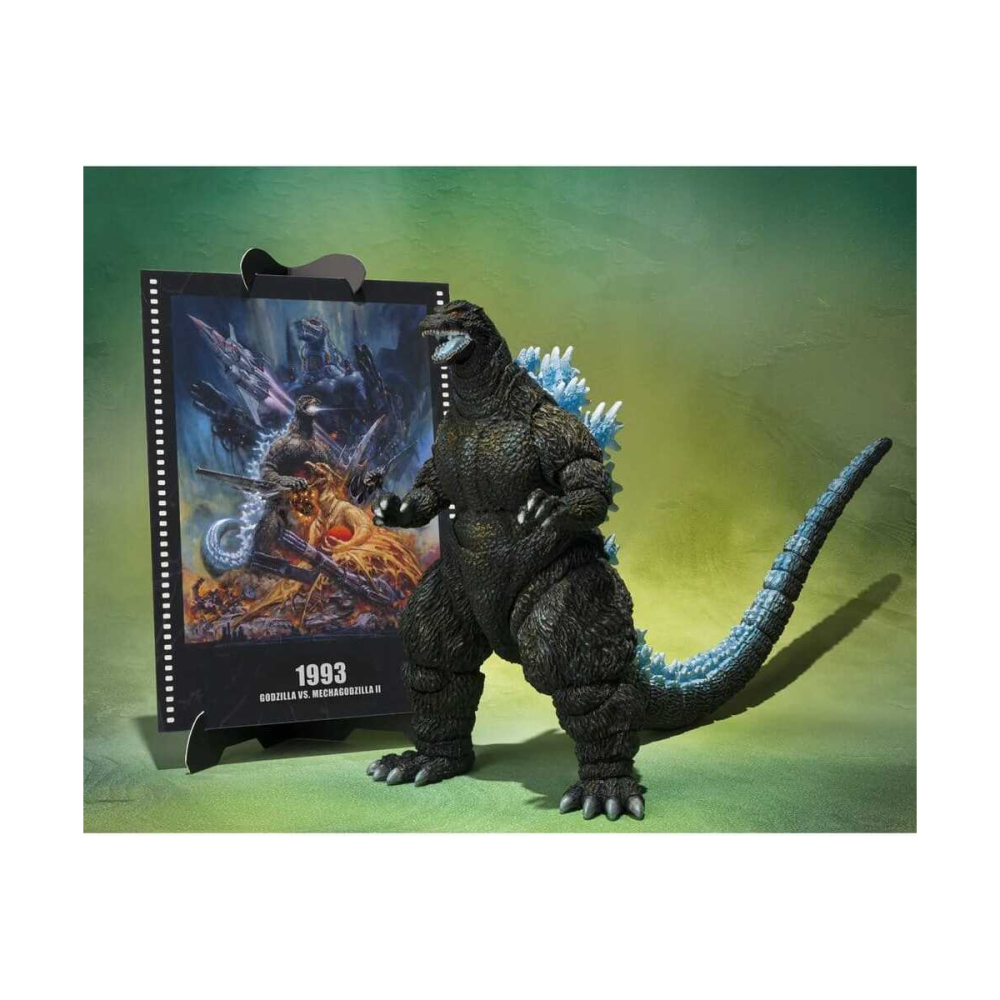 Godzilla figurine S.H.MonsterArts Godzilla (Godzilla vs. Mechagodzilla II Poster Coloring Ver.) -Movie Graphic Plus- 16 cm