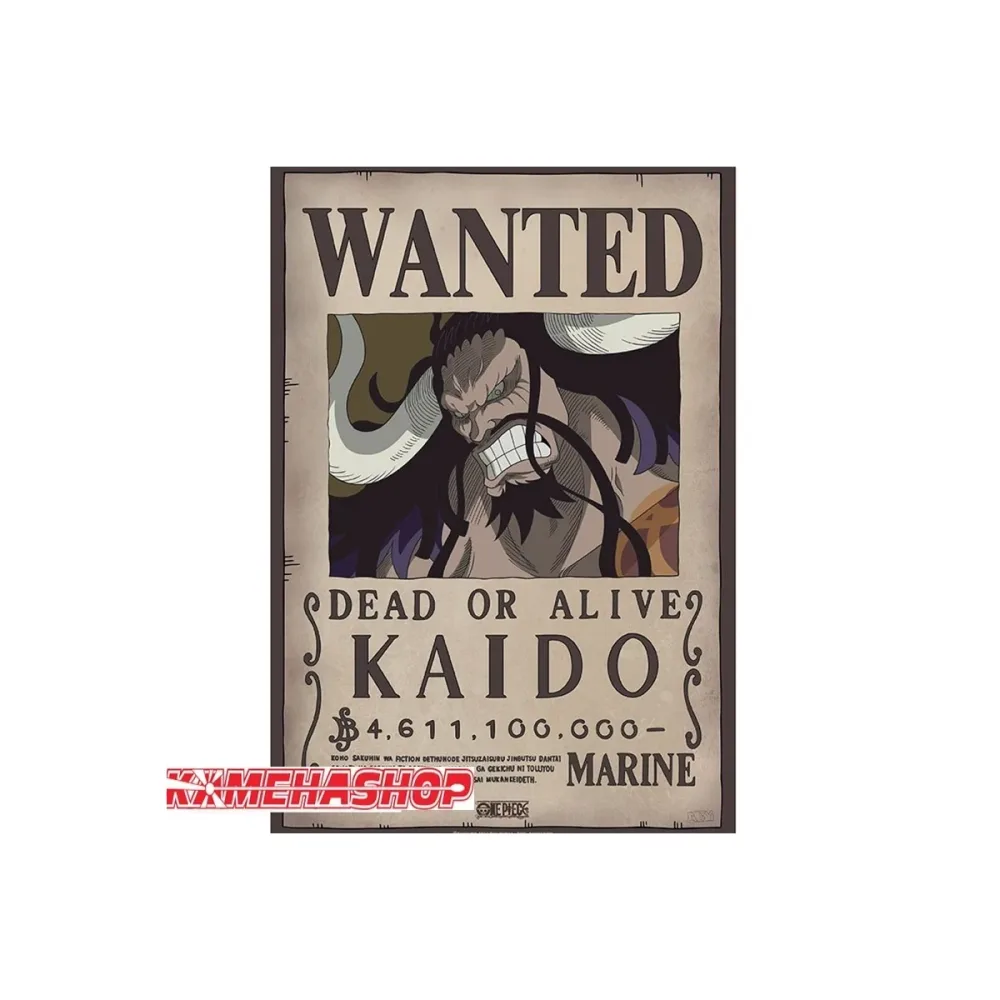 One Piece - Affiche Wanted Kaido