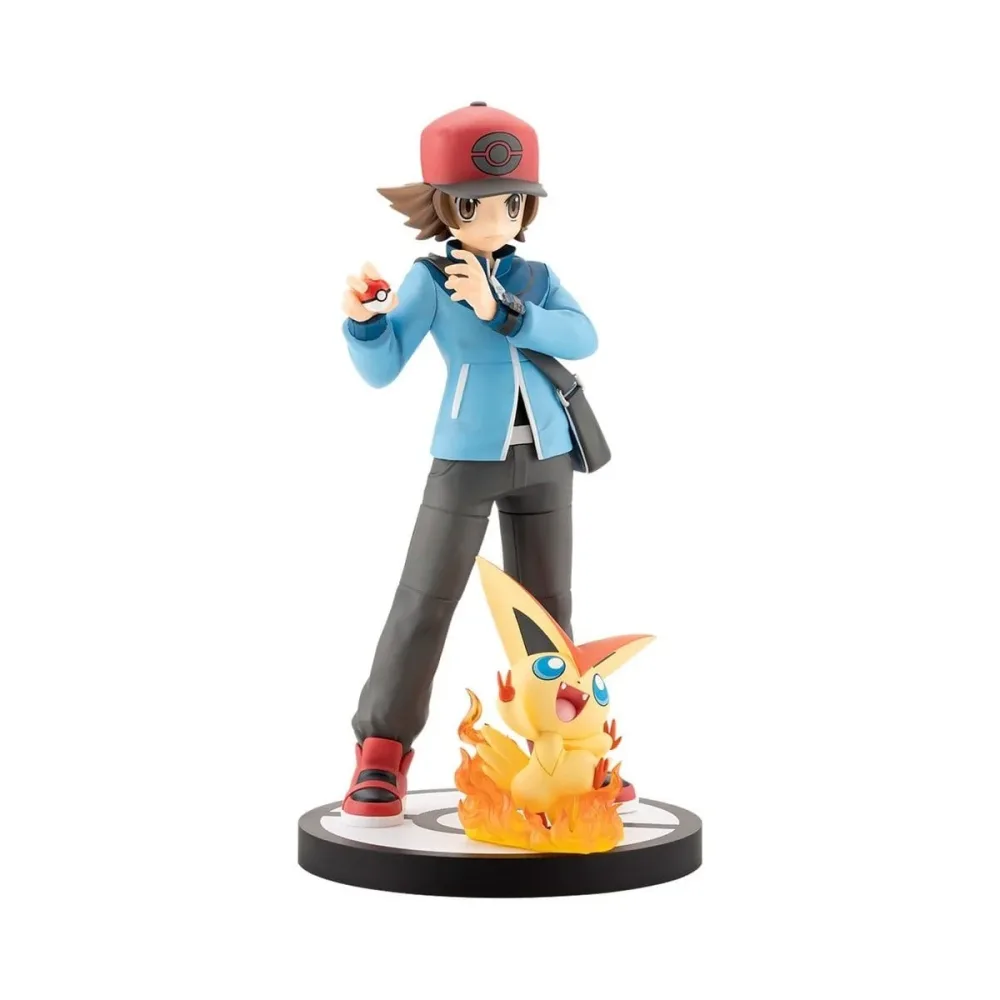 Pokémon - Figurine Hilbert et Victini - ARTFXJ Kotobukiya
