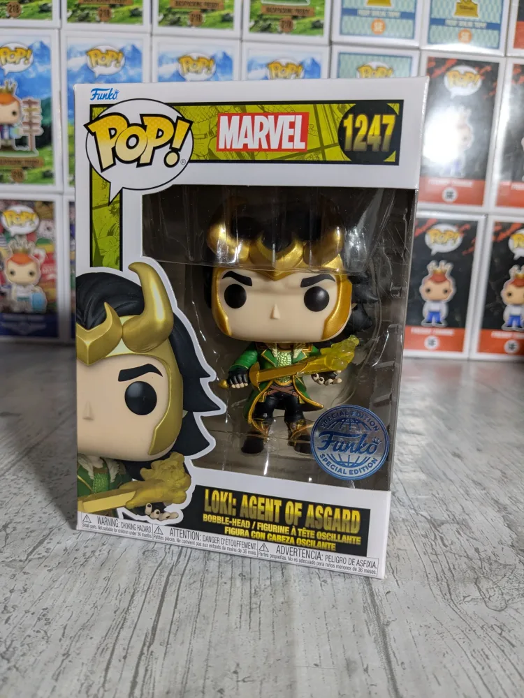 Marvel Comics #1247 – Loki : Agent of Asgard – Funko Pop!