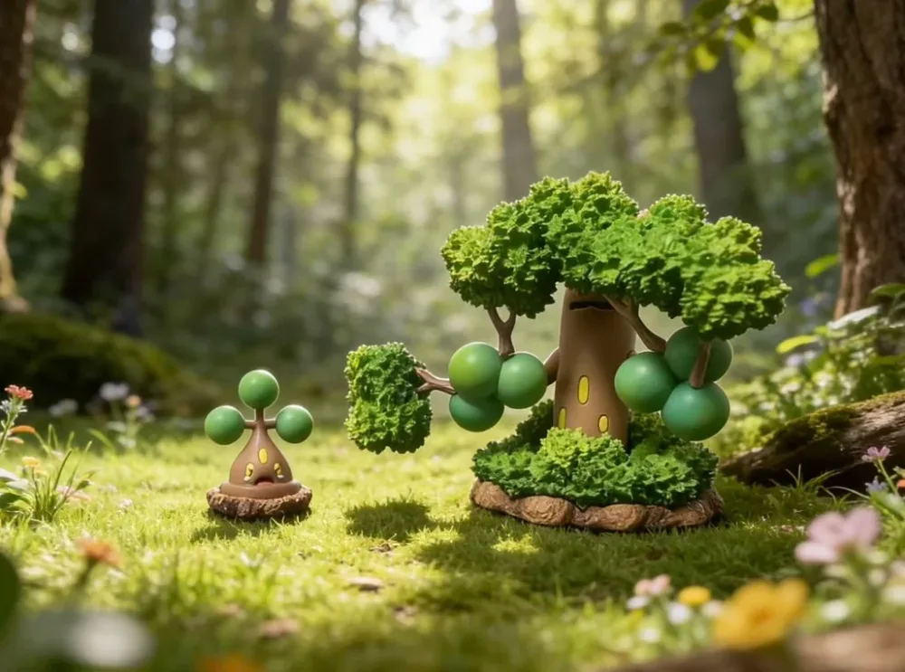[PREORDER] 1/20 Scale World Figure [BQS] – Sudowoodo & Bonsly