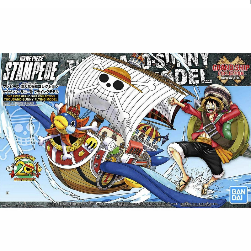 ONE PIECE Grand Ship Collection Thousand Sunny Flying Bandai – Manga