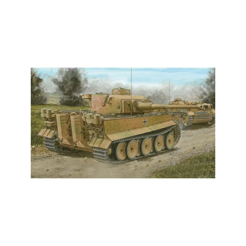 Maquette Tiger I Opération Ochsenkopf