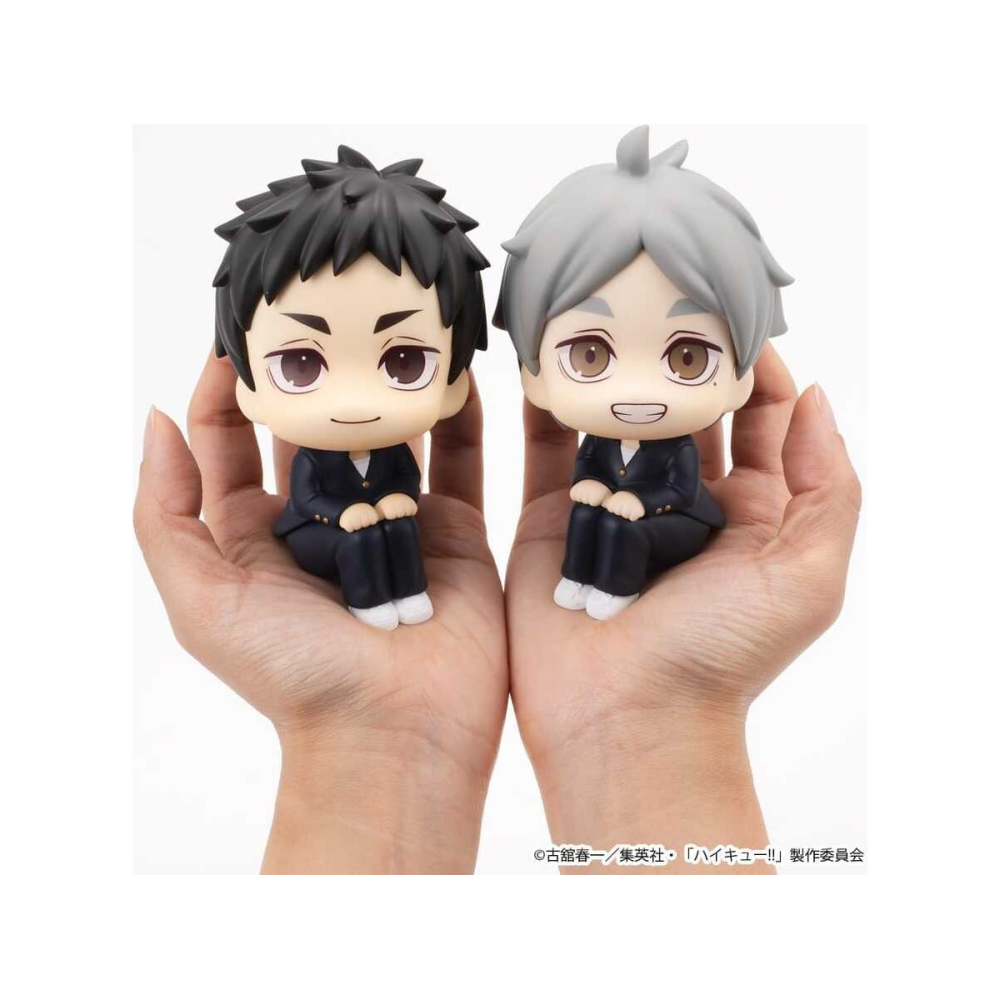 Haikyu!! pack 2 figurines PVC Look Up Daichi Sawamura & Koushi Sugawara 11 cm (with gift)