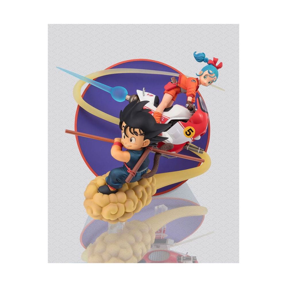 Figurine Dragon Ball - statuette PVC Figuarts ZERO Son Goku & Bulma 18 cm