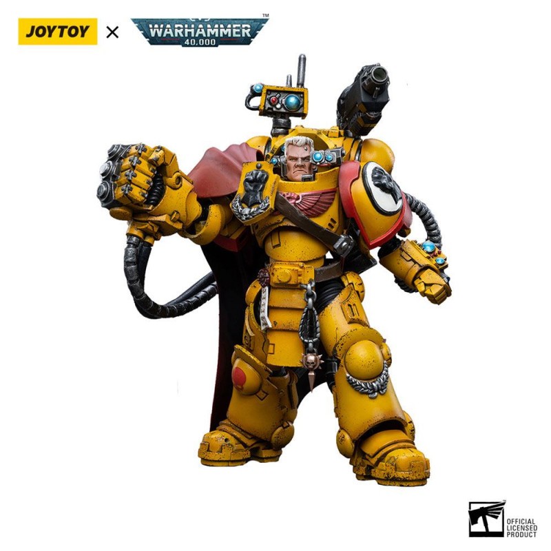 Warhammer 40k figurine 1/18 Imperial Fists Third Captain Tor Garadon 13 cm