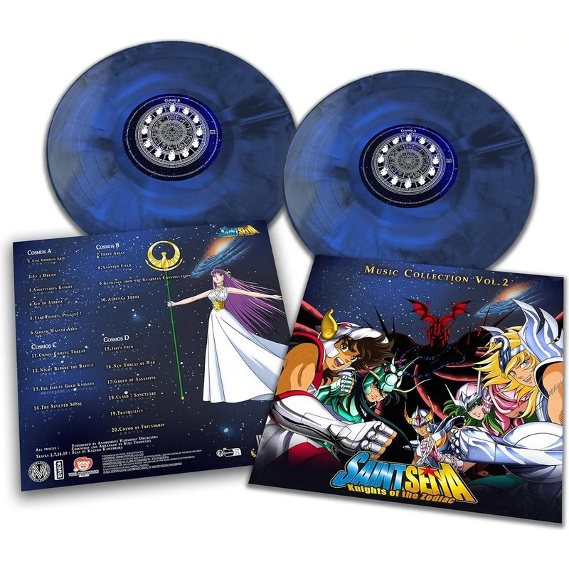 SAINT SEIYA Disque Vinyle 33 Tours Saint Seiya Original Soundtrack Volume 2 Microids Records – Collection