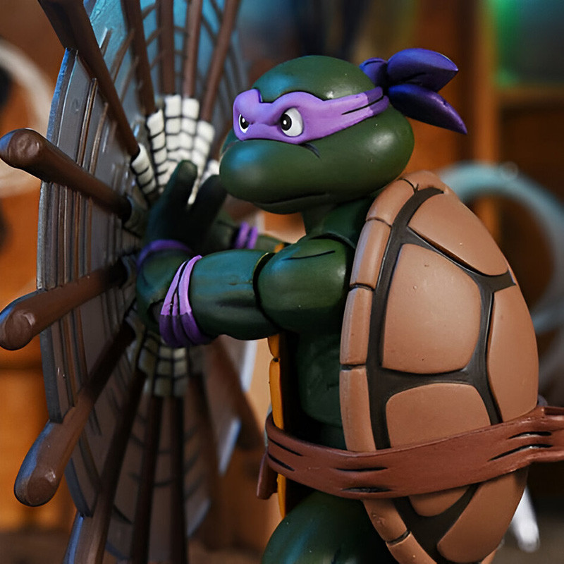 TORTUES NINJA Ultimate Cartoon VHS Donatello Neca – Figurine