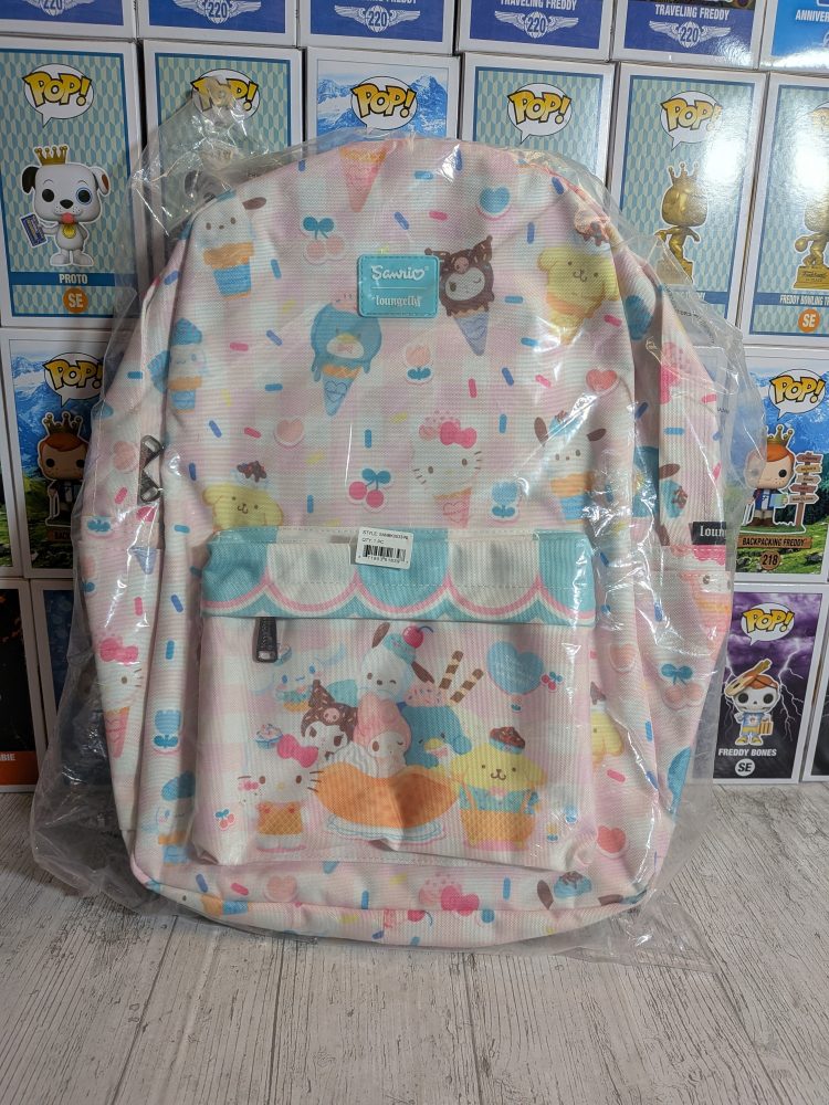 Sac à dos Hello Kitty Full-Size Nylon 🍦 – Loungefly Sanrio