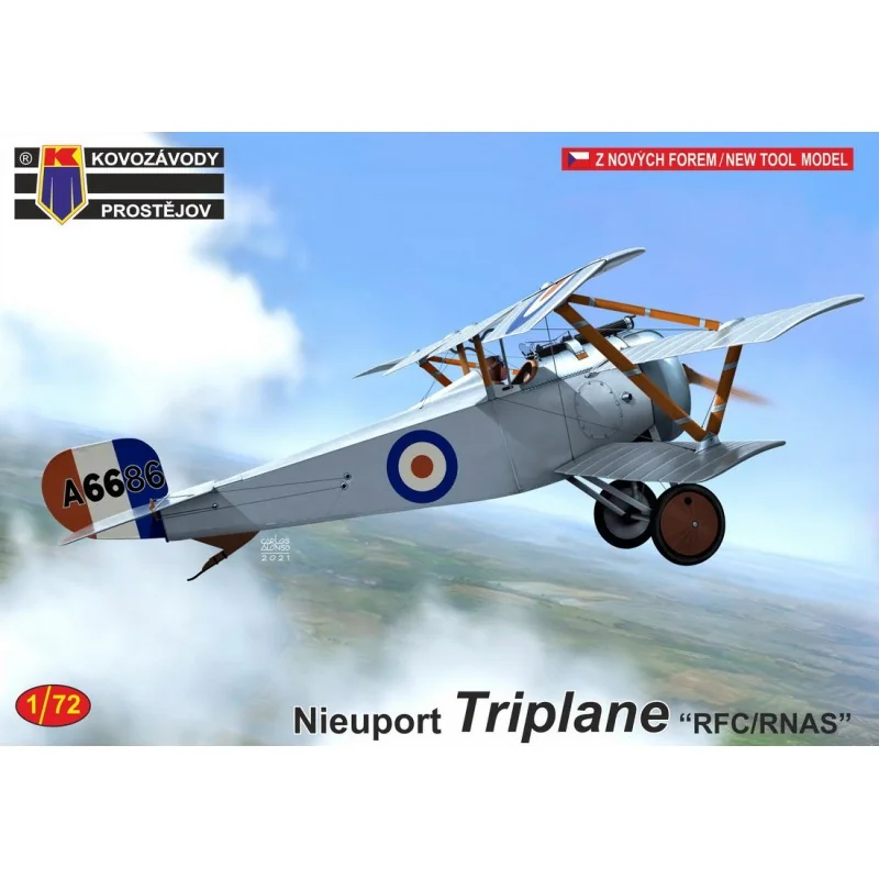 Maquette Triplan Nieuport 'RFC/RNAS'