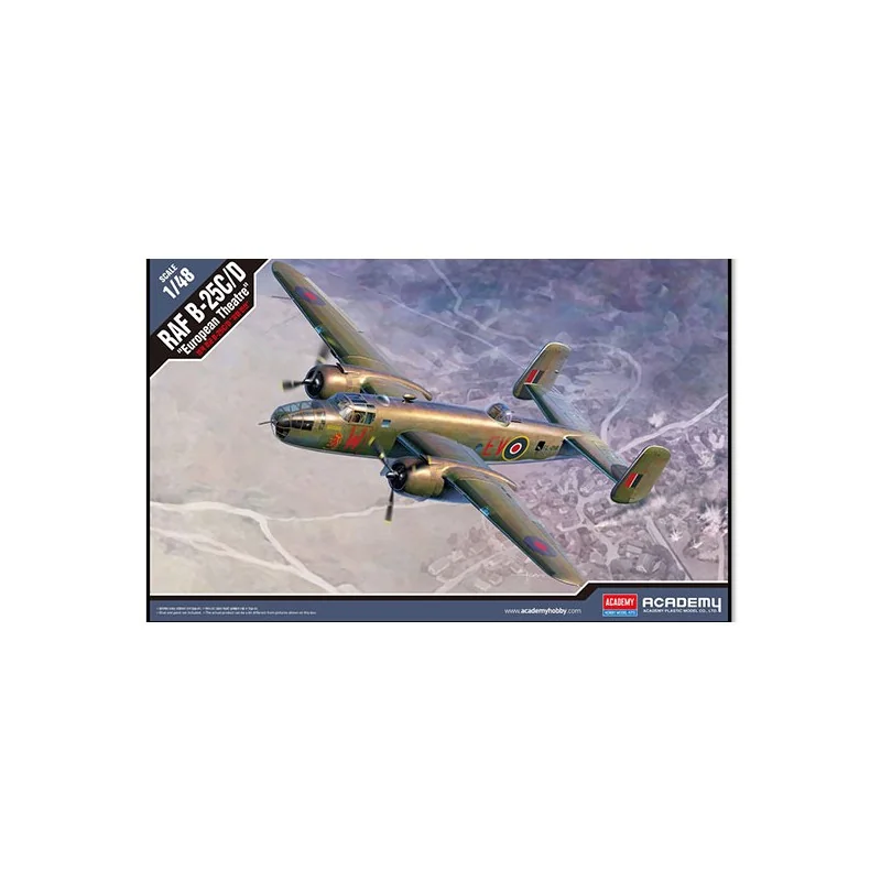 Maquette RAF B-25C/D European theatre