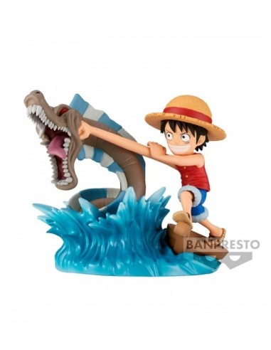 Figura ONE PIECE WORLD COLLECTABLE LOG STORIES MONKEY LUFFY VS Local Sea Monster – Manga