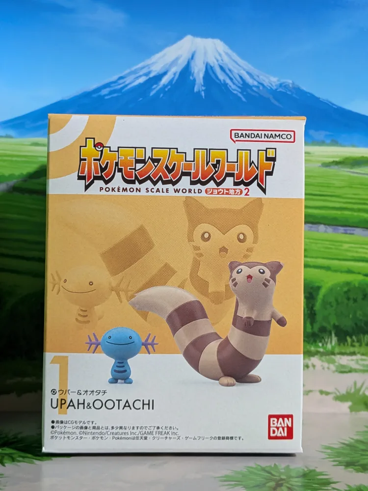 Axoloto & Fouinar – Wooper & Furret (Neuf) | Pokémon Scale World Johto