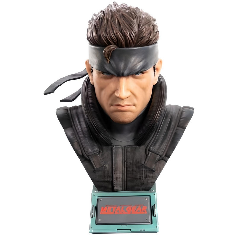 Figurine – METAL GEAR SOLID Buste Grand Scale Solid Snake First 4