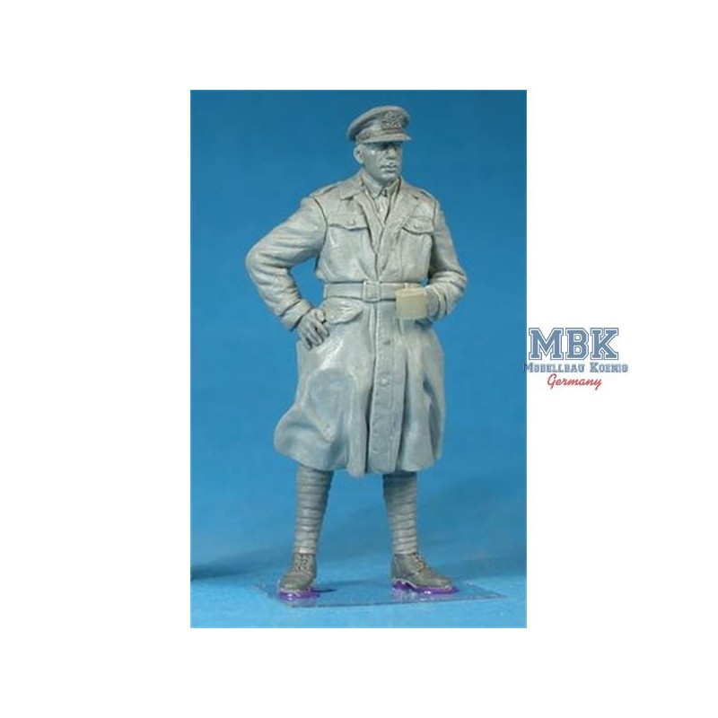 Figurines Pause thé d'un officier de la division des véhicules blindés britanniques