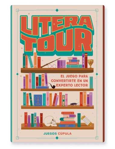 Juego de Mesa Literatour el Juego Para Convertirte en Un Experto Lector