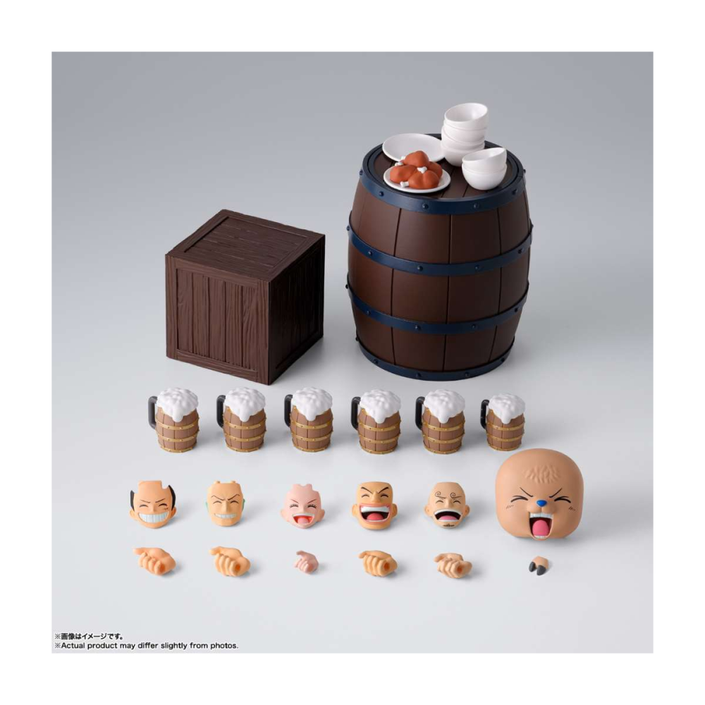 One Piece The Straw Hat Crew S.H. Figuarts Party Time Set