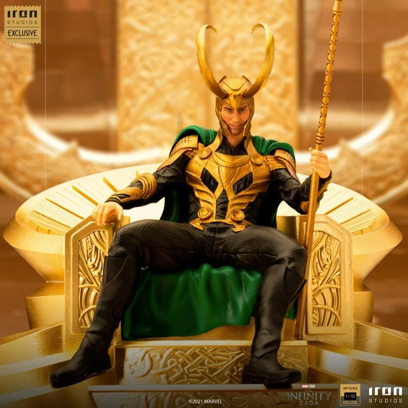 Figurine Loki infinity saga dlx art scale 1/10