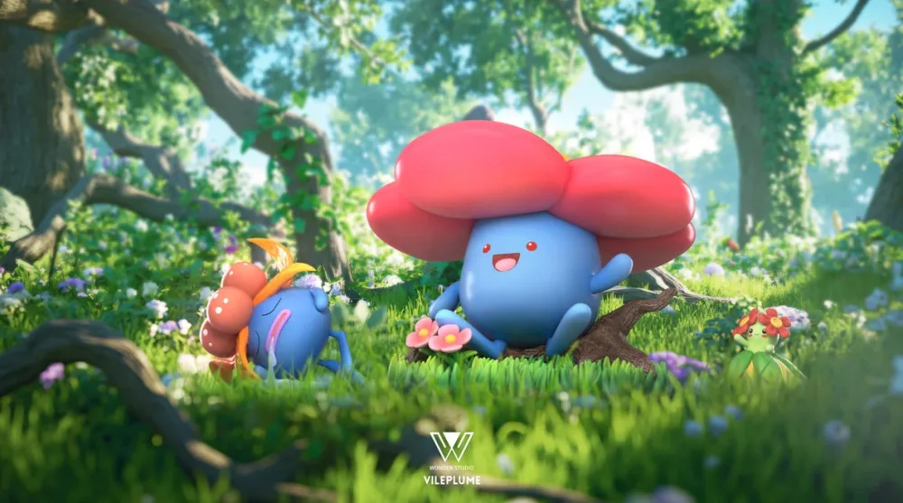 [PREORDER] 1/20 Scale World Figure [WONDER] – Oddish & Gloom & Vileplume & Bellossom & Tangela & Tangrowth