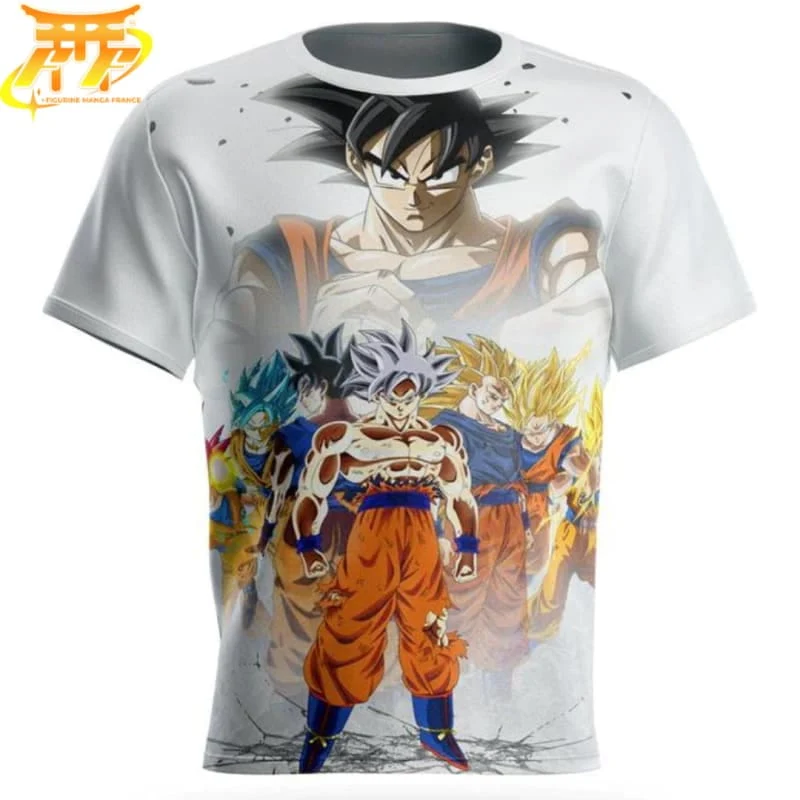 T-Shirt Goku "Transformations" - Dragon Ball Z™