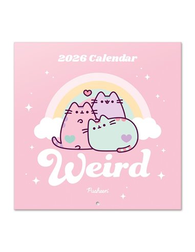 Calendario 2026 30x30 Pusheen