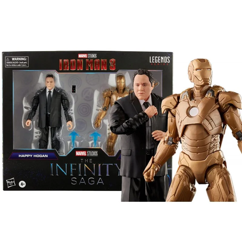 Figurine Ml is happy hogan & iron man mkxxi af