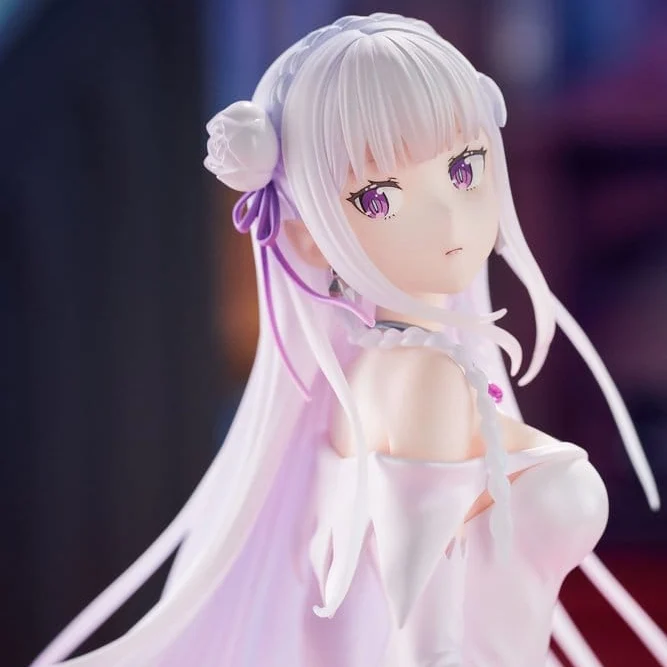 Re:ZERO -Starting Life in Another World- figurine PVC 1/7 Figurine Emilia Wedding dress Ver