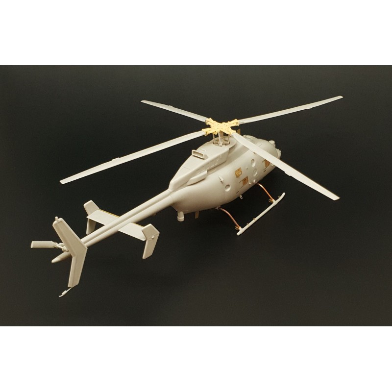 MQ-8C (Bell 407) Kit de construction en résine d'hélicoptère américain sans pilote
