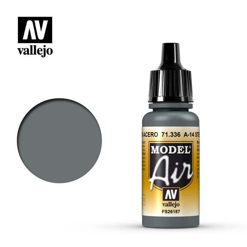 Peinture Modèle air 71336 a14 gris acier