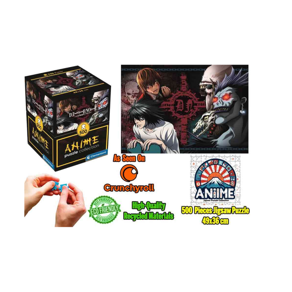 Anime Puzzle Collection - Cube500 - Death Note: Logo - Jigsaw Puzzle 500 Pcs