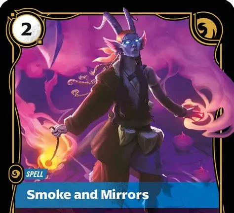 Riftbound - Carte Fumées mystiques Déchaînement FOIL FR